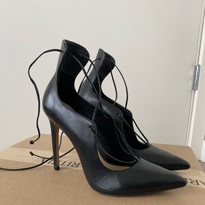 Aldo strappy black heels